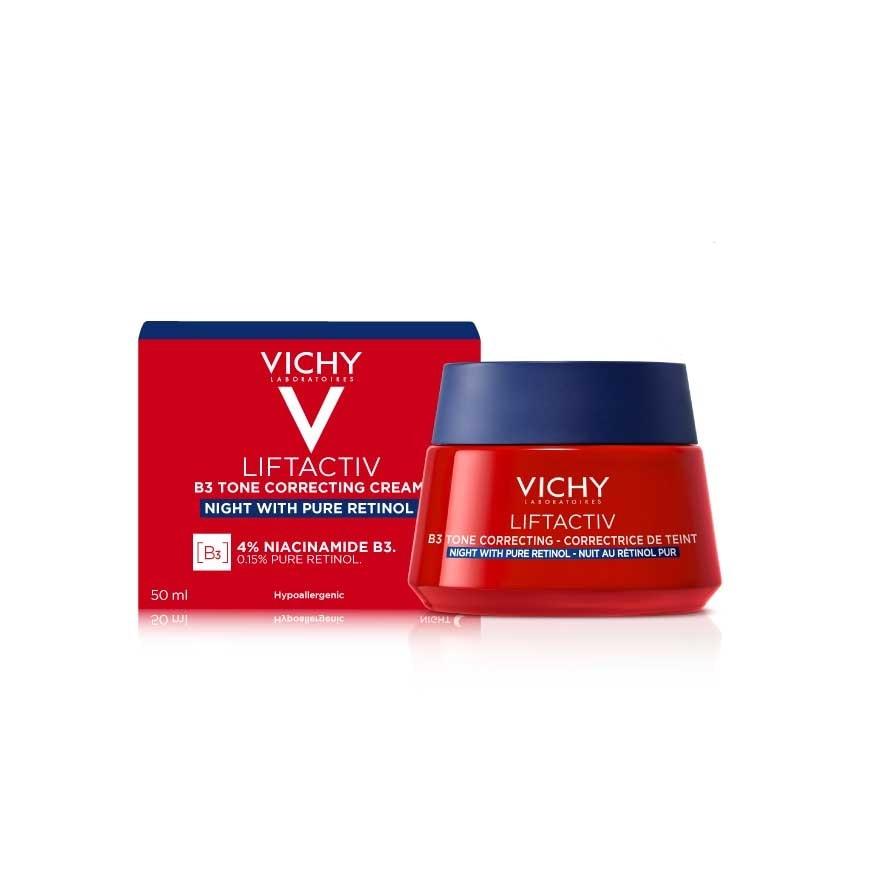 Vichy Liftactiv B3 Skin Tone Crème de Nuit Soir au Rétinol 50 ml