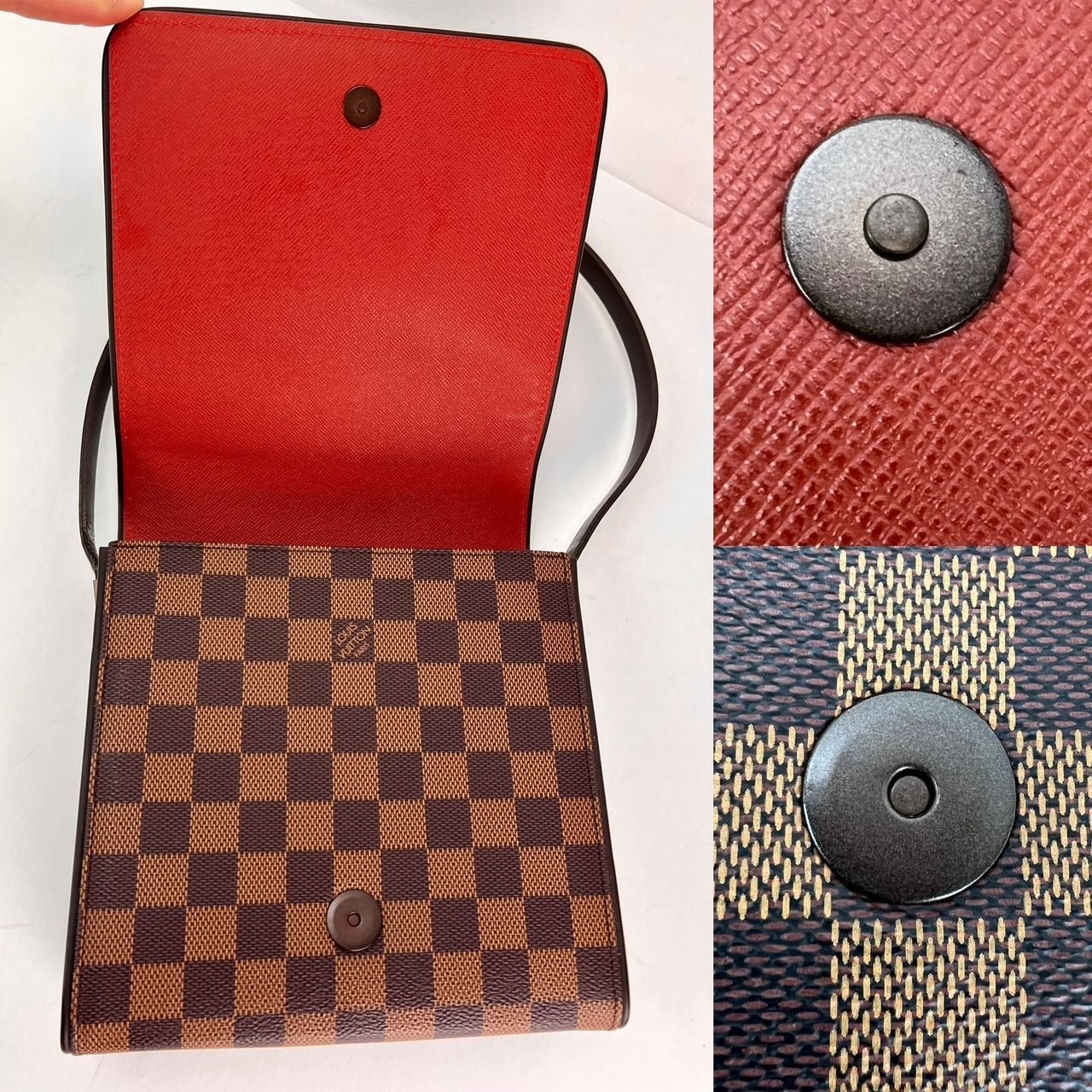 Louis Vuitton Mini Tribecca Damier Ebene Sac à bandoulière