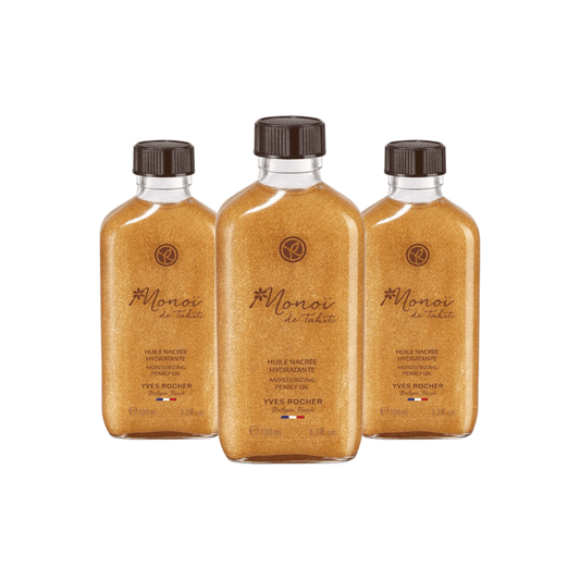 Yves Rocher Monoi Radiance Hair and Body Oil 100 ml 3 Pack