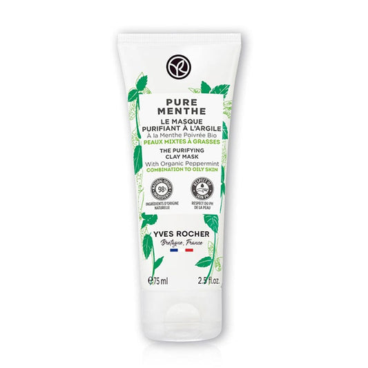 Yves Rocher Pure Menthe Masque Argile Matifiant 75 ml