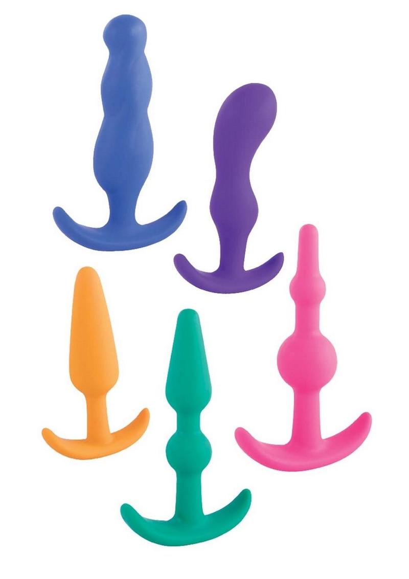 Nasstoys Anal Lovers Kit 5 in 1 Silicone Anal Plugs