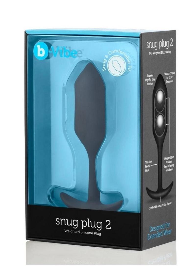 b Vibe Snug Weighted Silicone Anal Plug
