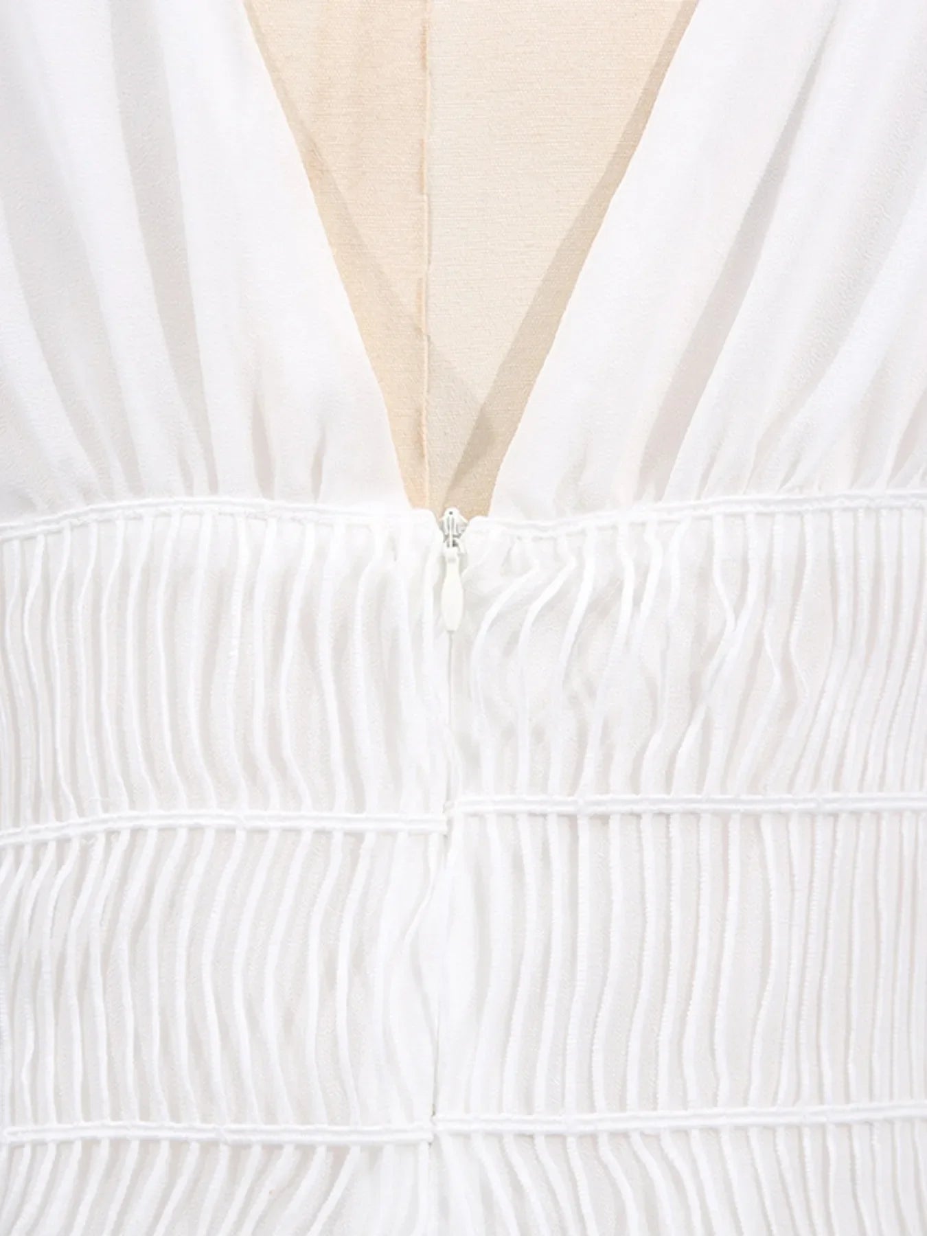 Tiered V-Neck Sleeveless Maxi Dress