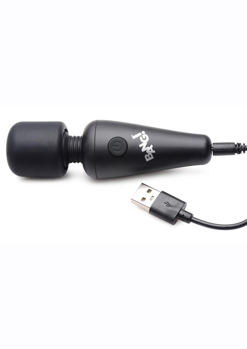 BANG! Mini Wand Ultra Powerful Rechargeable Silicone Vibrator