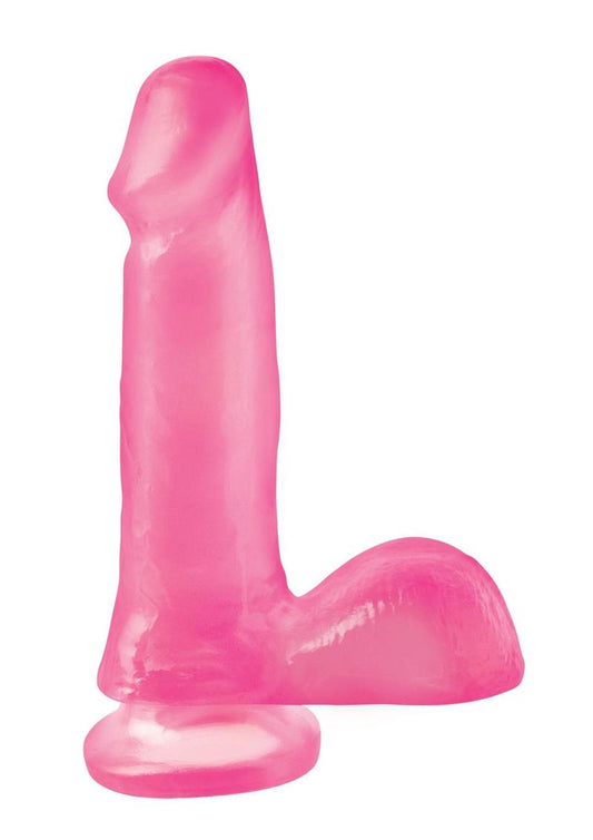 Basix Rubber Works Realistic Designed Dong With Suction Cup