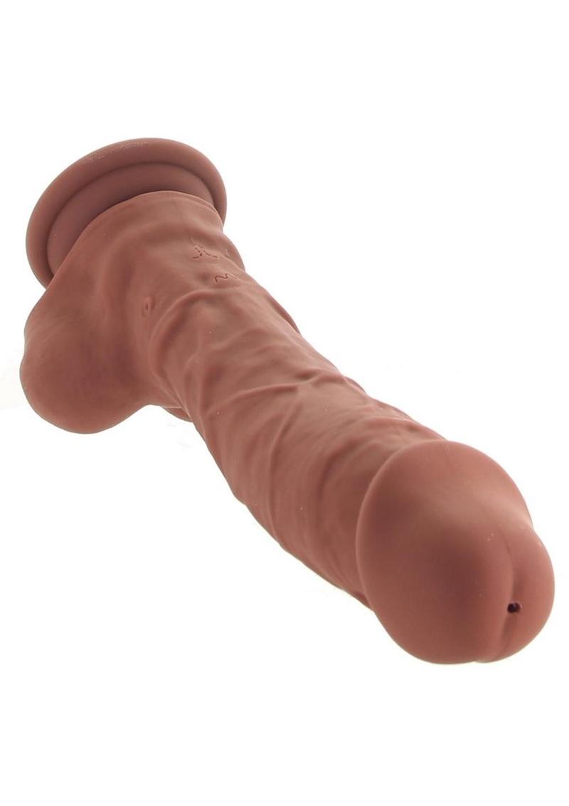 Big Shot Rechargeable Vibrating and Squirting Dong with Balls
