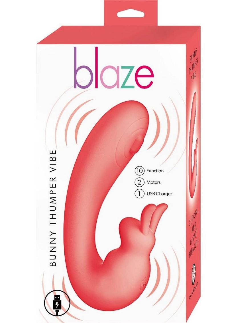 Blaze Bunny Thumper Rechargeable Vibrator