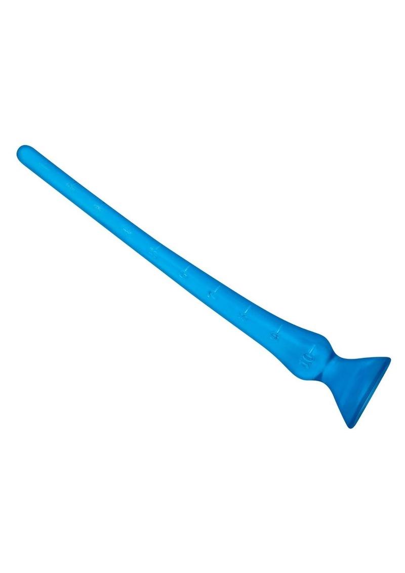 Blue Line Ultra Deep Dive Butt Plug Blue