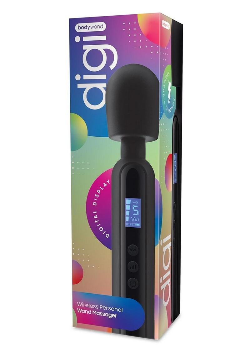 Bodywand Digi Wireless Personal Wand Massager with Digital Display