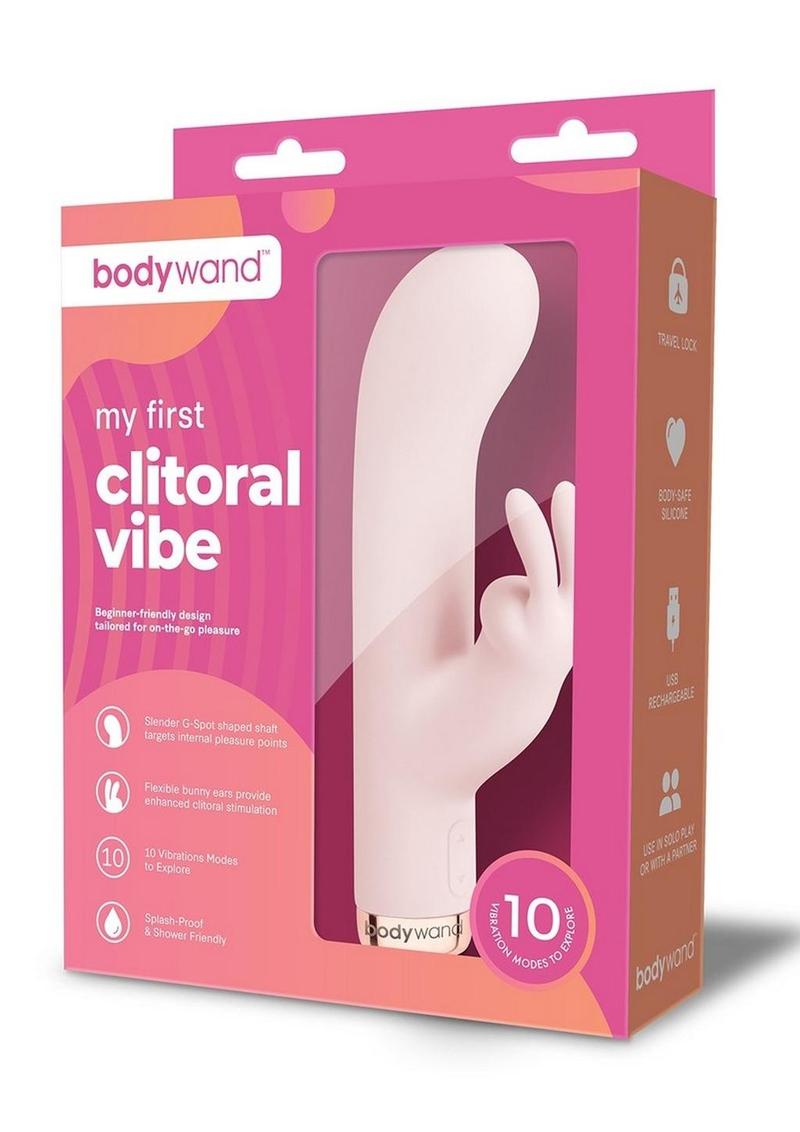 Bodywand My First Clitoral Vibe Silicone Dual Stimulator