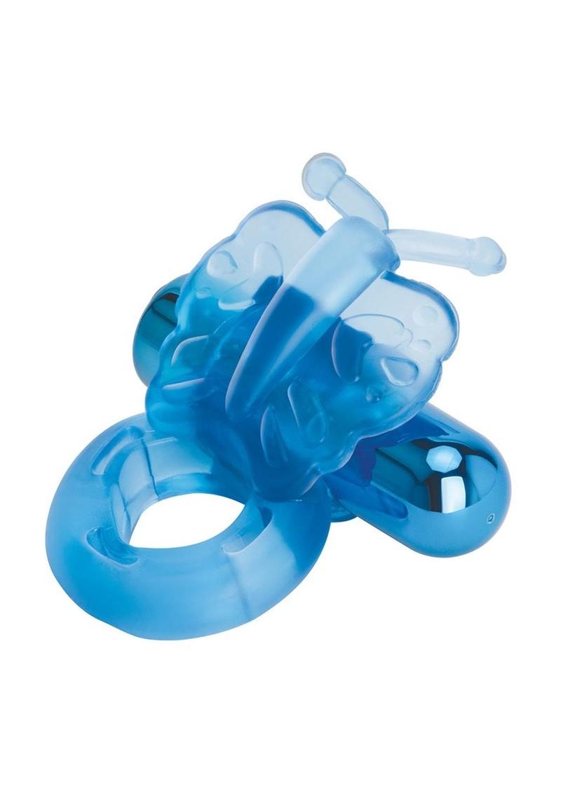 Bodywand Butterfly Ring Vibrating Bullet with Clitoral Stimulator