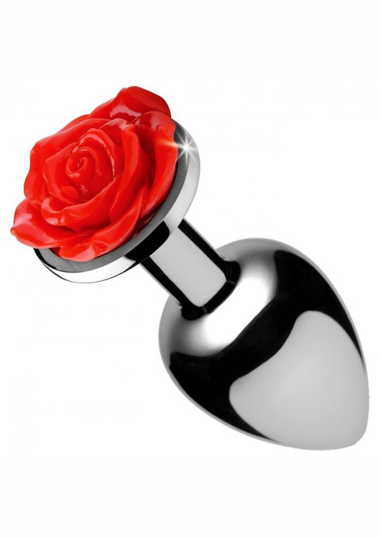 Booty Sparks Red Rose Small Anal Plug