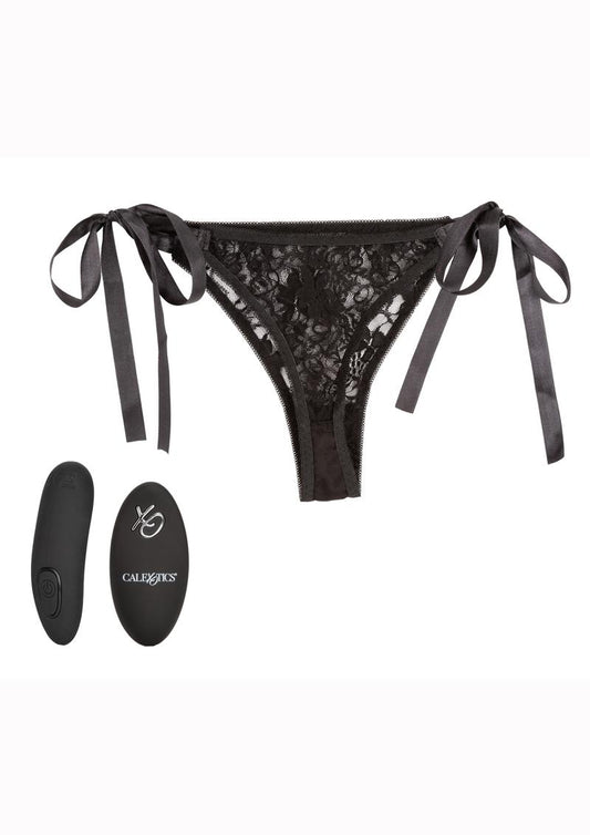 Calexotics Rechargeable Lace Thong Panty Vibrator