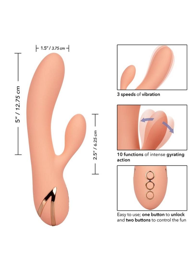 California Dreaming Monterey Magic Silicone Rabbit Vibrator