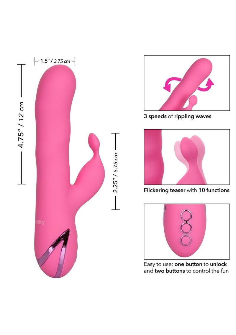 California Dreaming Santa Barbara Surfer Silicone Rabbit Vibrator