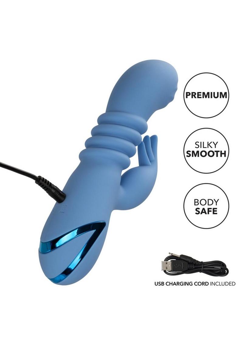 California Dreaming Santa Cruz Coaster Silicone Rabbit Vibrator
