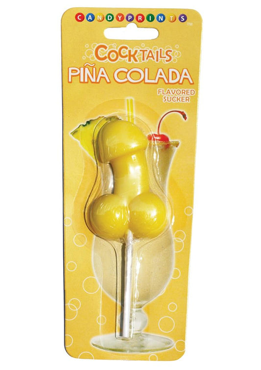 Cocktails Piña Colada Flavored Cocktail Sucker