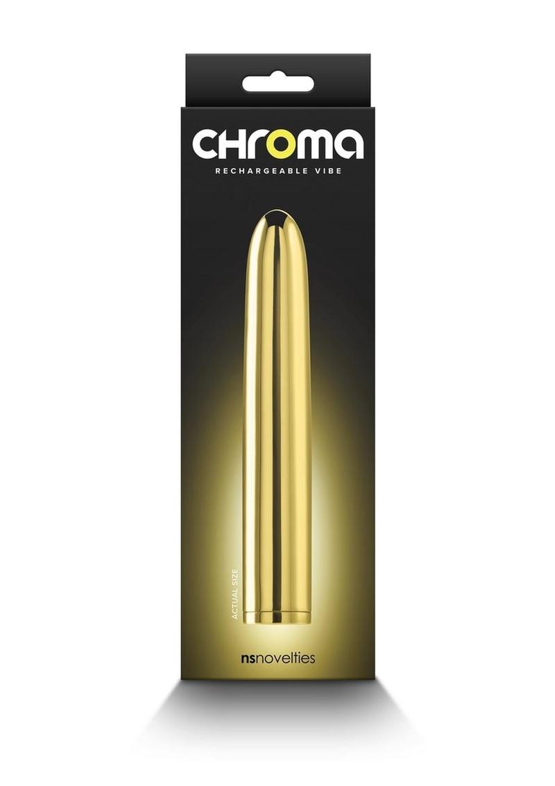 Chroma Classic Rechargeable Vibrator – 7 Inches