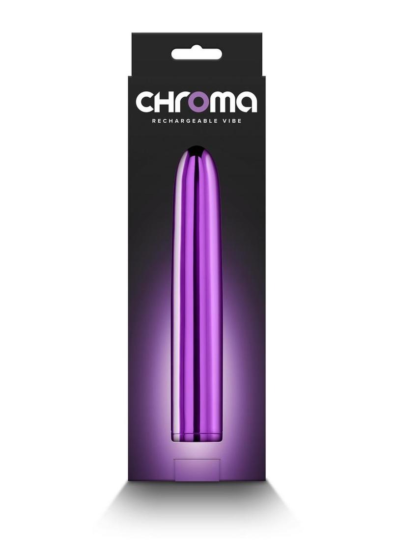 Chroma Classic Rechargeable Vibrator – 7 Inches