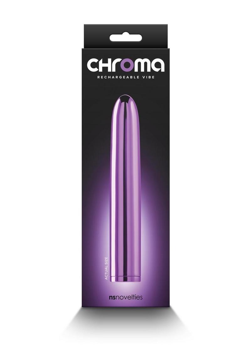 Chroma Classic Rechargeable Vibrator – 7 Inches