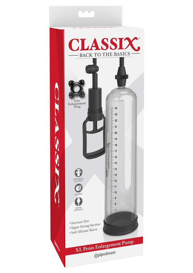 Classix Large Comfortable And Powerful Suction Penis Pump