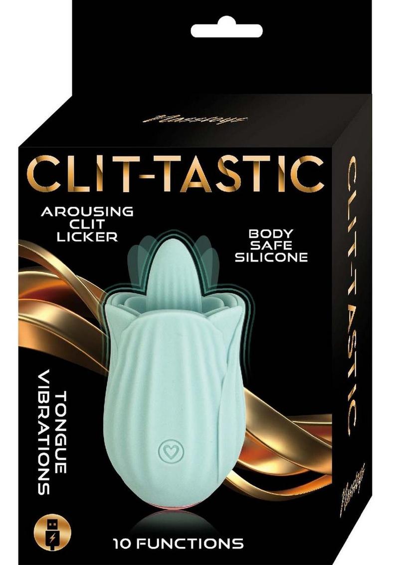 Clit-Tastic Arousing Clit Licker Rechargeable Silicone Clitoral Vibrator