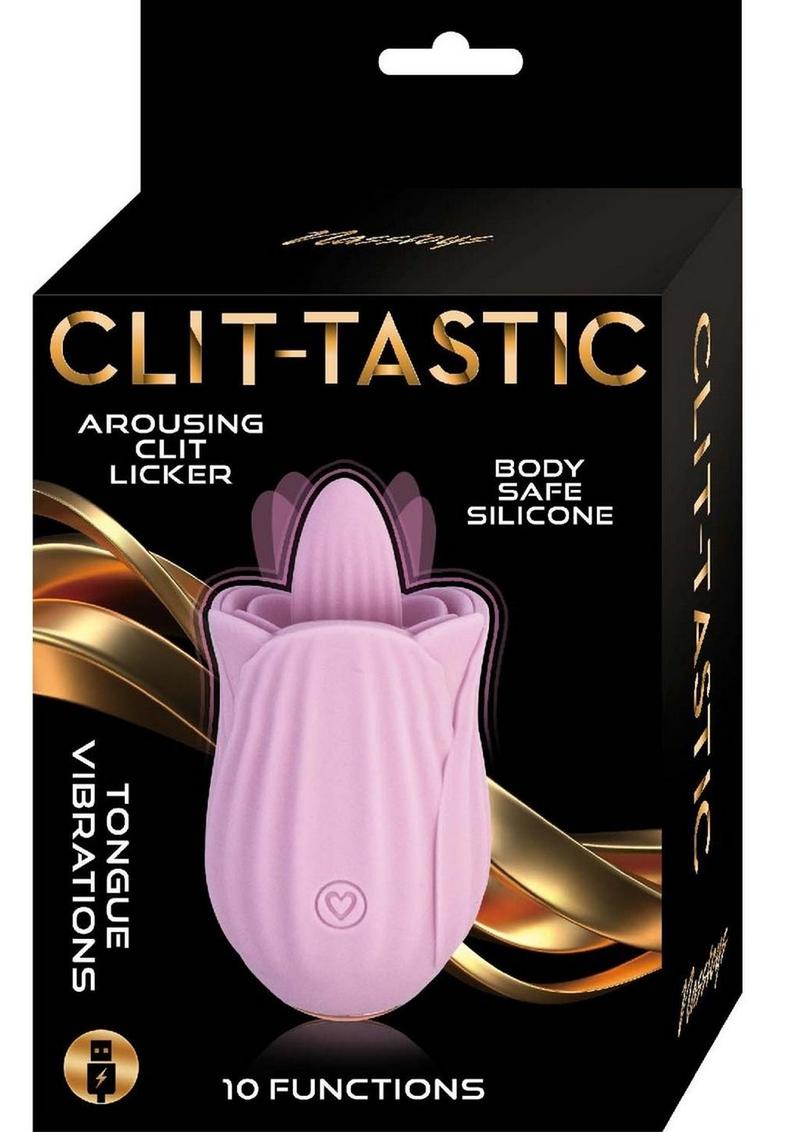 Clit-Tastic Arousing Clit Licker Rechargeable Silicone Clitoral Vibrator