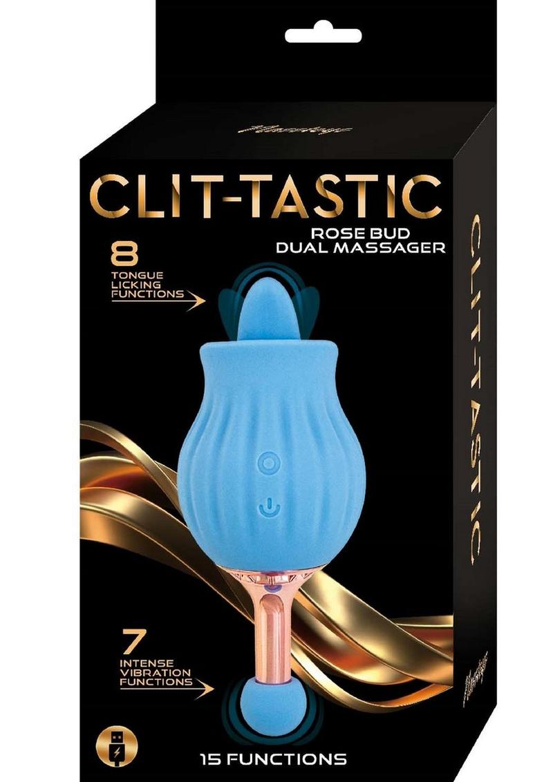 Clit-Tastic Rose Bud Dual Massager