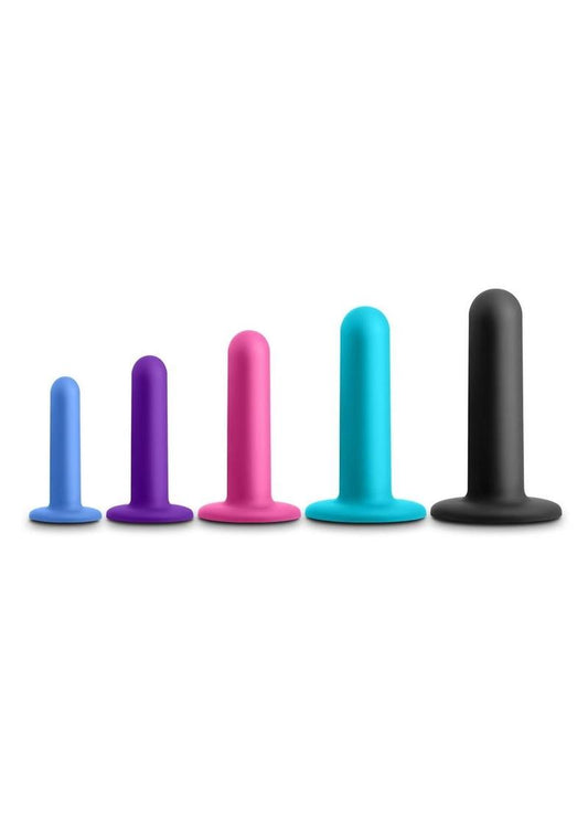 Colours Dilator Kit 5-Piece Multicolor Silicone Anal Plug Set