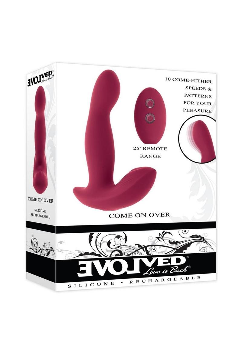Evolved Come On Over Rechargeable Silicone Dual Vibrator