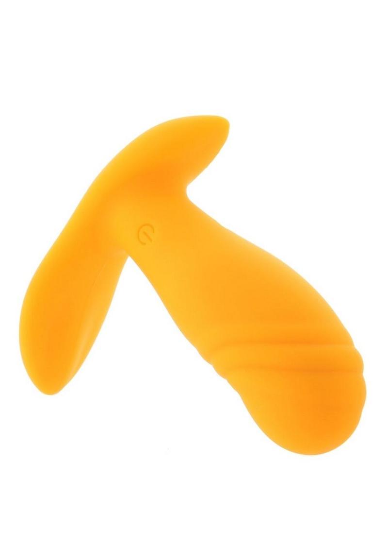 Creamsicle  Silicone Rechargeable Wearable Remote Control Vibrators