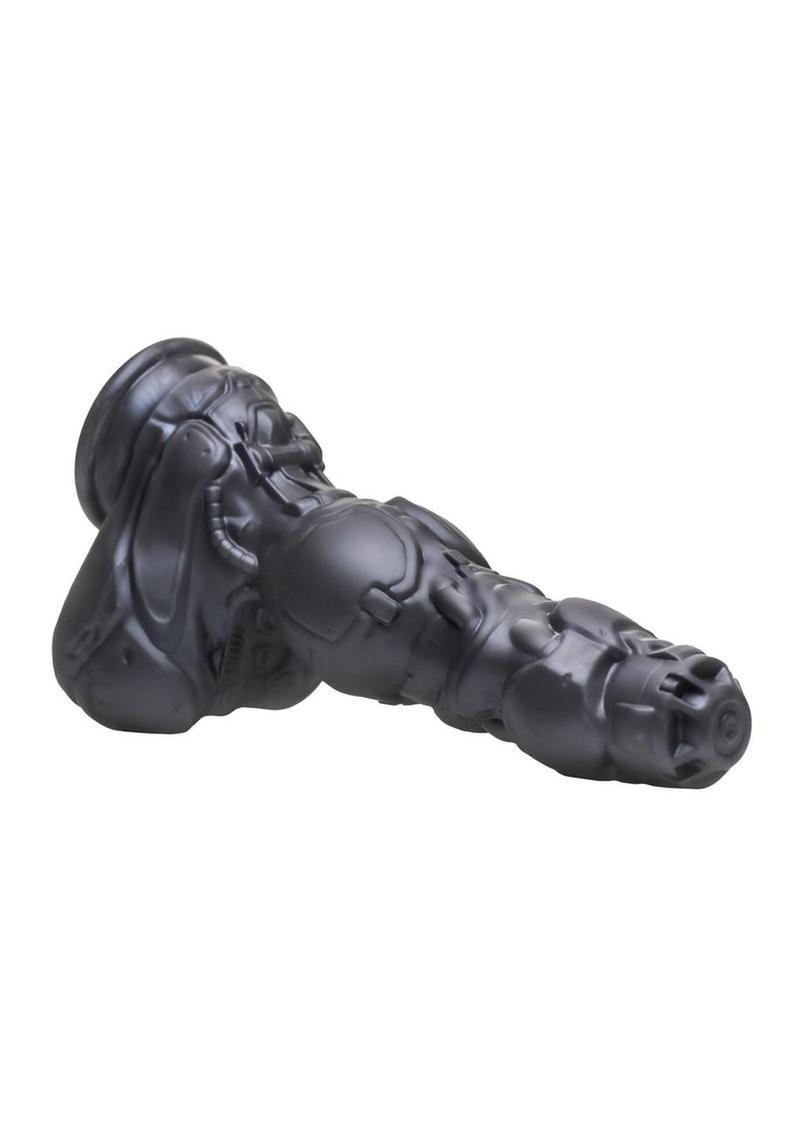 Creature Cocks Cyborg Cock Thrusting And Vibrating Silicone Dildo