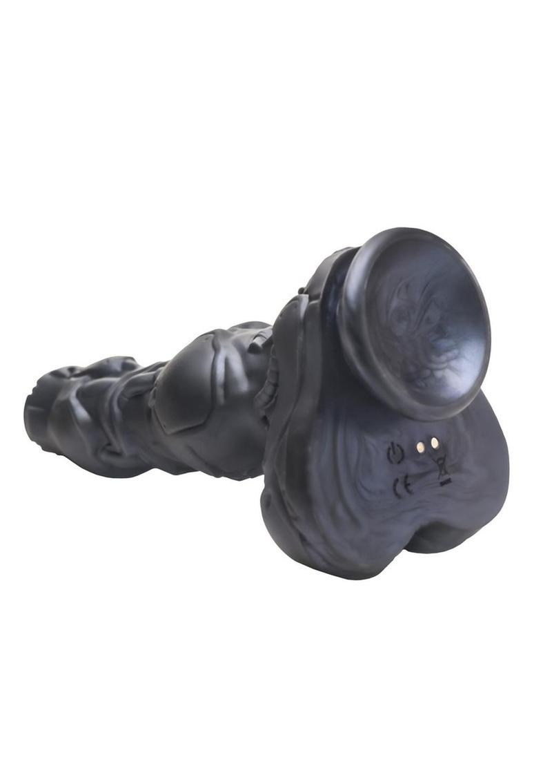 Creature Cocks Cyborg Cock Thrusting And Vibrating Silicone Dildo
