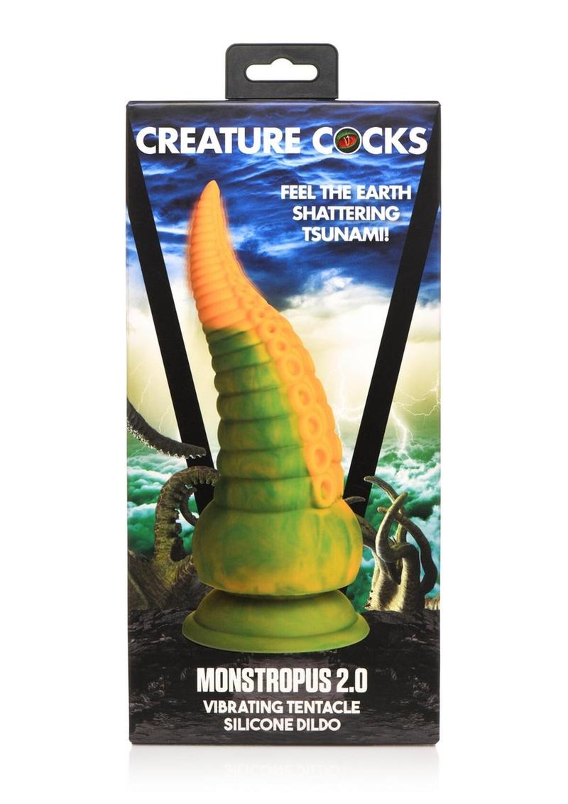 Creature Cocks Monstropus 2.0 Vibrating Tentacle Silicone Dildo