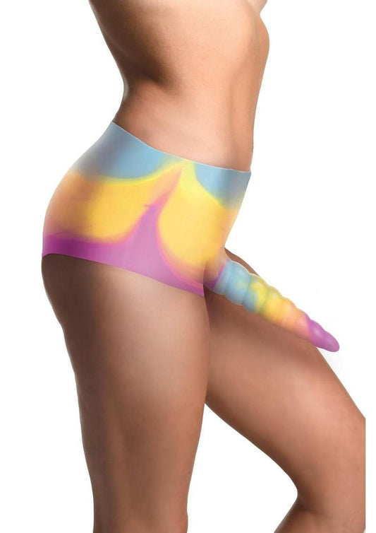 Creature Cocks Unicorn Silicone Strap-On Multicolor Fantasy