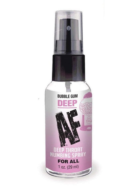Deep AF Deep Throat Numbing Spray Bubblegum
