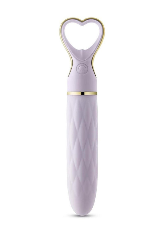 Délìce Heartthrob Rechargeable Silicone Vibrating Massager Lavender