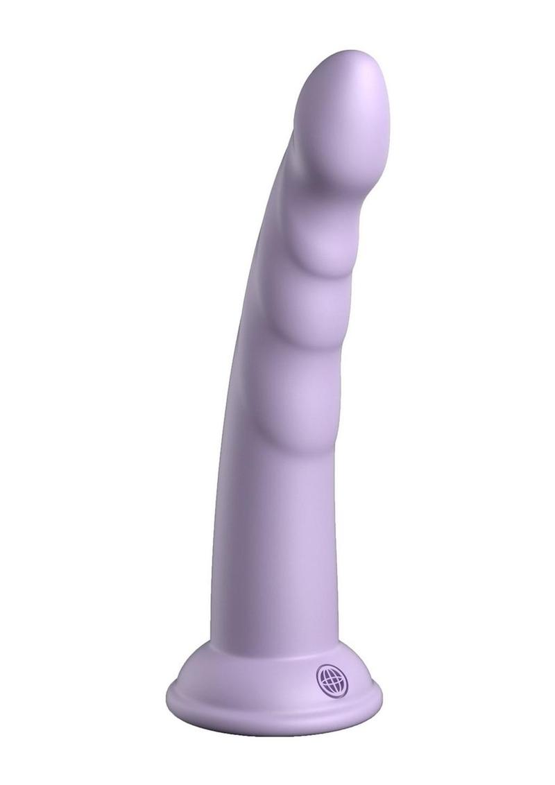 Dillio Platinum Slim Body-Safe Seven Silicone Lavender Dildo