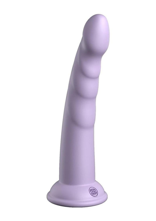 Dillio Platinum Slim Body-Safe Seven Silicone Lavender Dildo