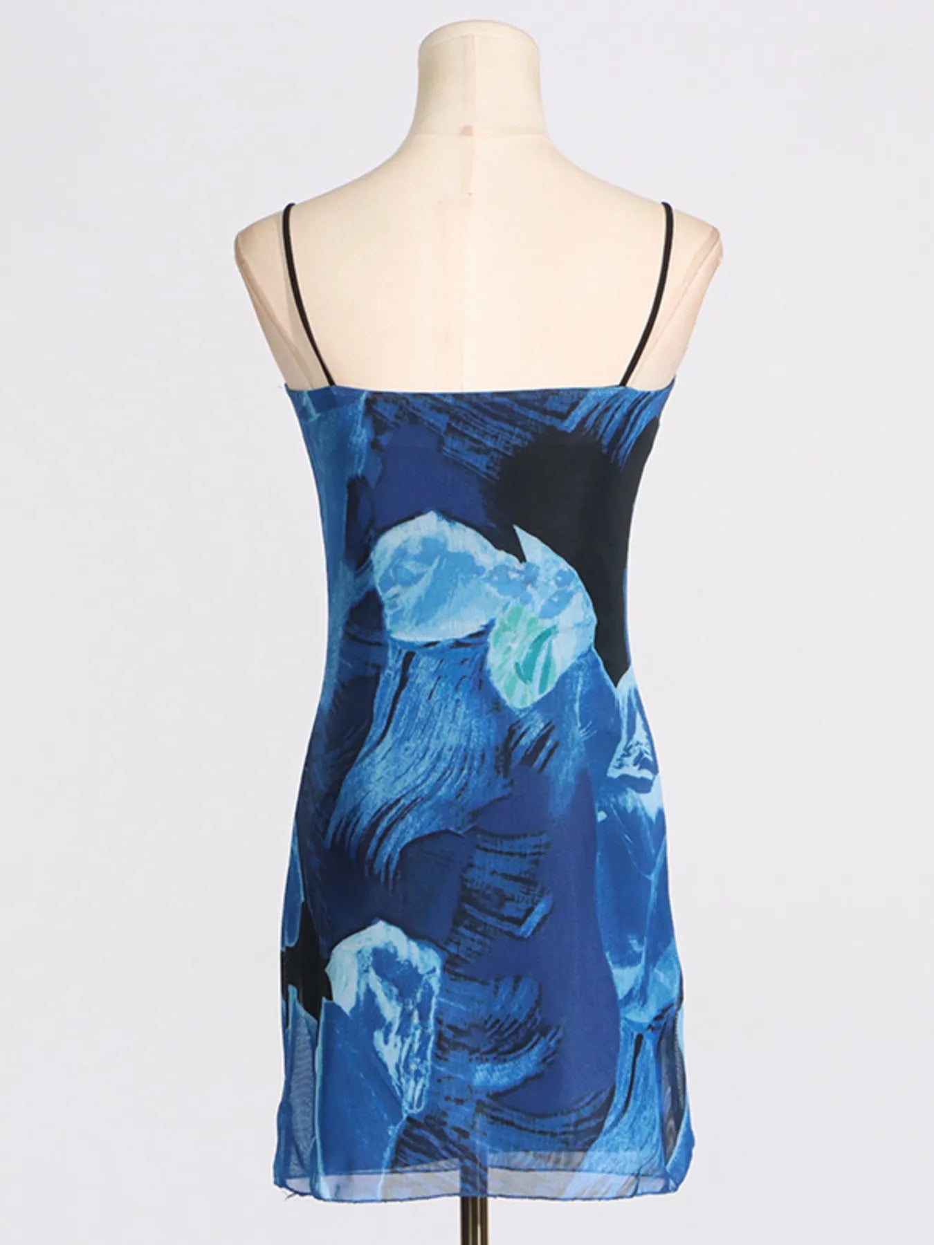 Cowl Neck Cami Mini Dress