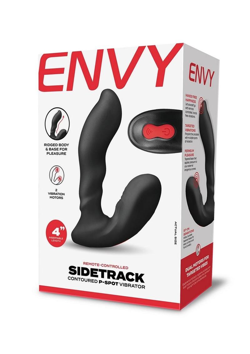 ENVY Sidetrack Rechargeable Silicone Contoured P-Spot Vibrator