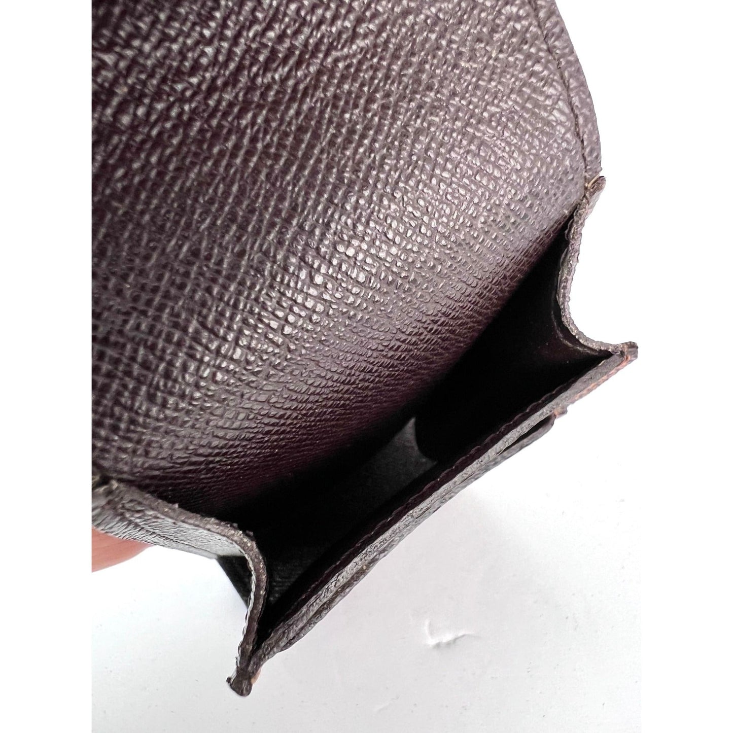 LOUIS VUITTON Damier Ebene Cigarette Card Cosmétique Pochette