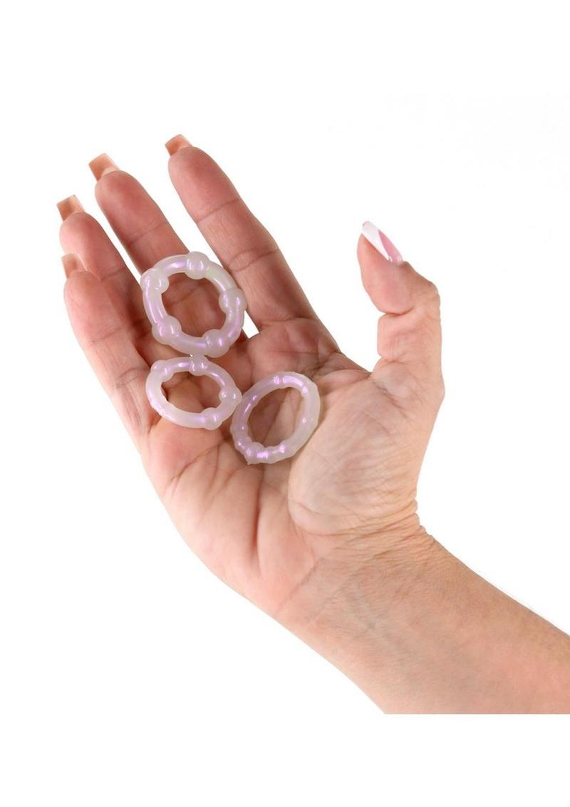 Fantasia Intensity Rings Set of Flexible TPE Rings for Enhanced Pleasure