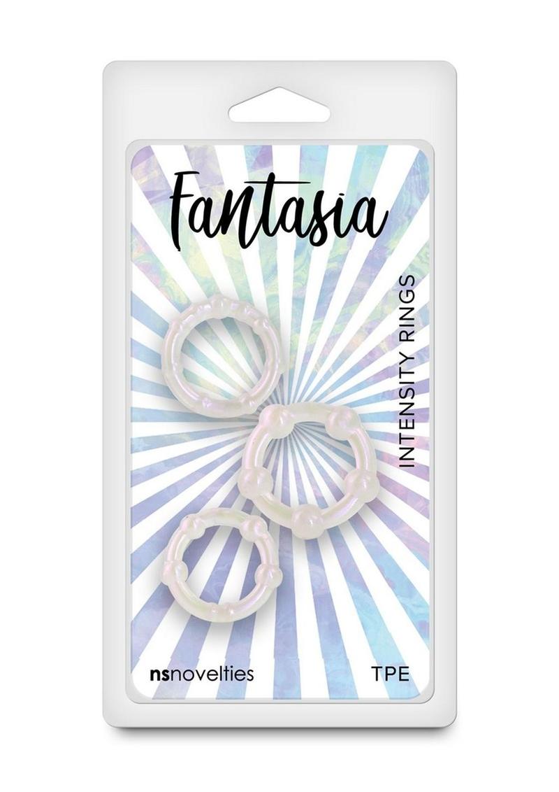 Fantasia Intensity Rings Set of Flexible TPE Rings for Enhanced Pleasure