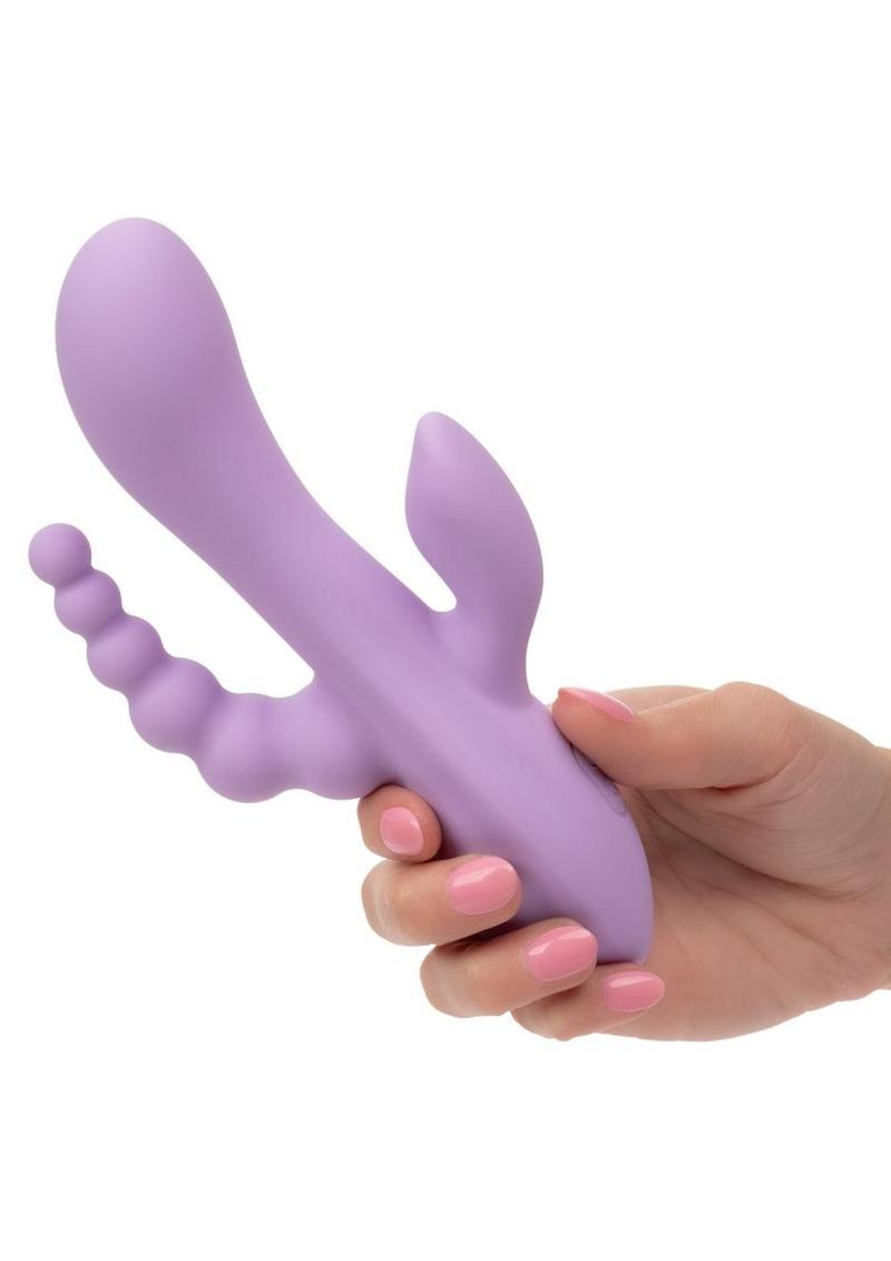 Flex Bend & Hold Triple Rumbler Rechargeable Vibe