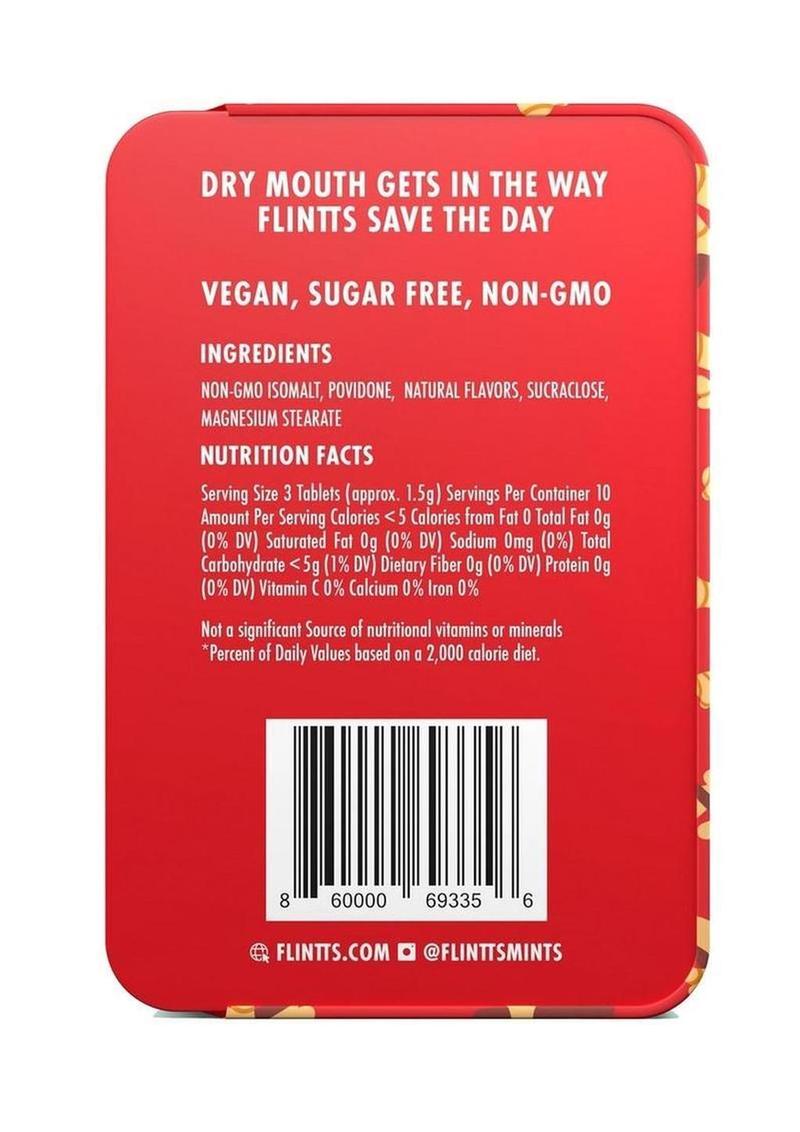 Flintts Mouth Watering Mints Cinnamon Ginger
