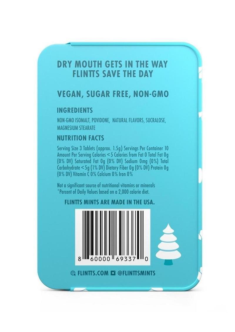 Flintts Mouth Watering Mints Snowy Cool Watermelon Pine