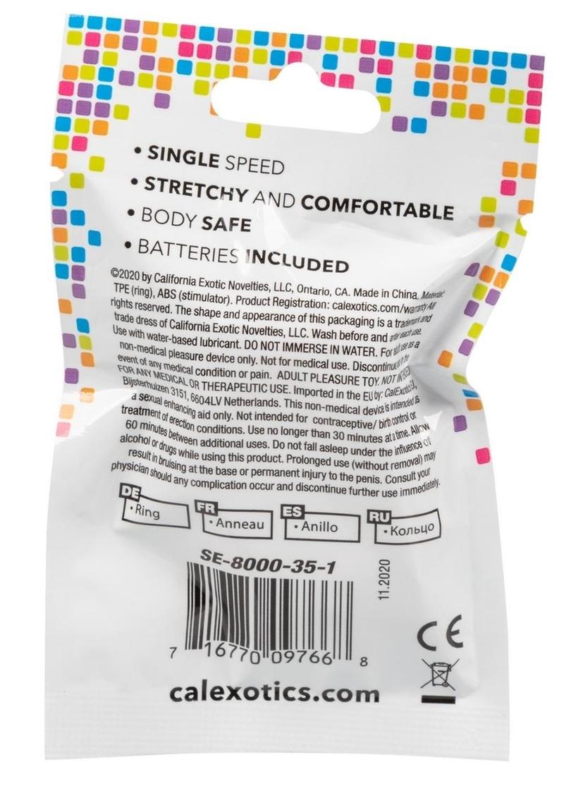 CalExotics Vibrating Cock Ring Foil Pack