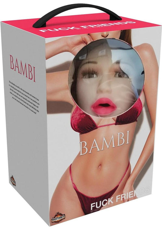 Bambi Blow Up Doll with Rechargeable Egg Kit