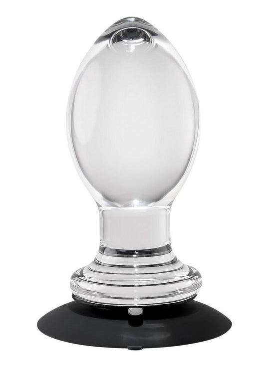 Gender X Crystal Ball Body Safe Glass Anal Plug